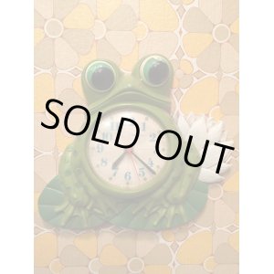 画像: FROG WALL CLOCK