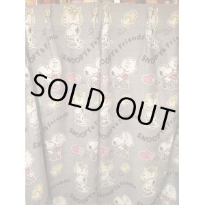 画像: SNOOPY＆FRIENDS カーテン（２枚SET）