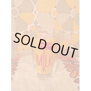 画像: Meiji Milk グラス