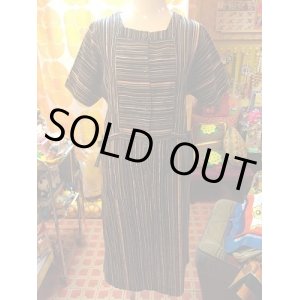 画像: マルチカラーラインおりぼんワンピース（SALE）