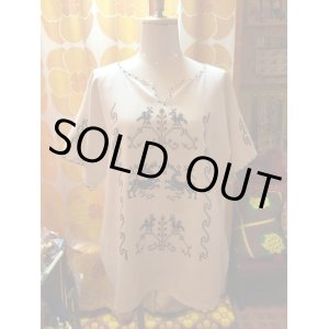 画像: Deer クロスステッチTOPS