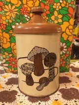 画像: Mushroom Tin キャニスター（S）