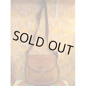 画像: レザー型押しショルダーBAG