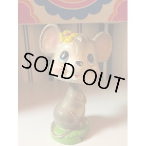 画像: お花飾りのボビングヘッドMouse