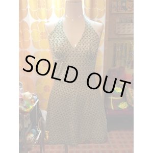 画像: レトロFLOWERホルターネックキャミソール（SALE）