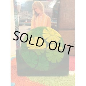 画像: ルーサイト　GR/YE FLOWERコースターSET