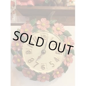 画像: PK FLOWER Garland Wall Clock