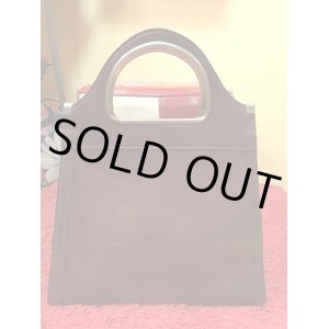 画像: ボルドーブラウン　レトロ レザーBAG