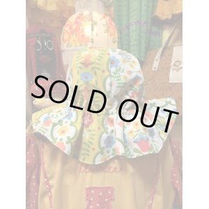 画像: FLOWER＆CHECKED リバーシブル レトロHAT