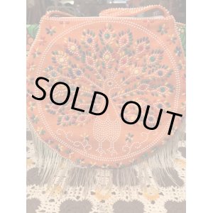 画像: PEACOCK ビーズフリンジ ショルダーBAG