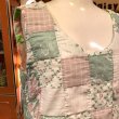 画像2: スカラップライン Patchwork quilting vest