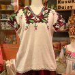 画像1: Mexico embroidery tops  