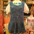 画像1: Light blue Crochet tops 