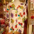 画像1: Strawberry&flower柄Scalloped blouse