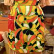 画像2: Psychedelic flowers vintage apron