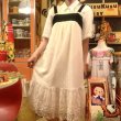 画像7: Vintage Velor line Lace onepiece 