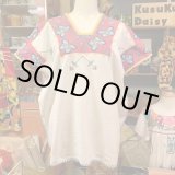 画像: Butterfly Flower Mexican embroidery tops  