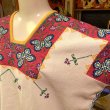 画像2: Butterfly Flower Mexican embroidery tops  