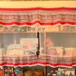 画像1: Vintage Organdy Curtain set