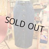 画像: Front button Denim Skirt