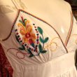 画像3: Flower Embroidered camisole dress 