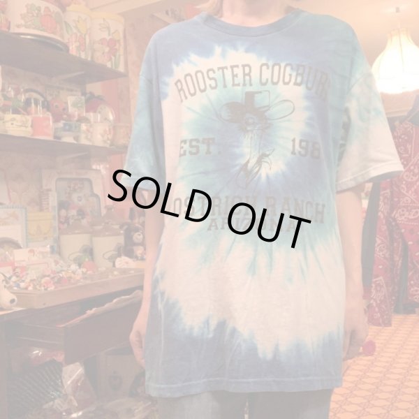 画像2: Blue&White tie dye ROOSTER COGBURN Tee