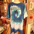 画像1: Blue&White tie dye ROOSTER COGBURN Tee