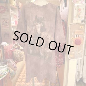 画像: (SALE)  BR Tie dye Horse Tee  