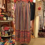 画像: Indian cotton maxi length skirt