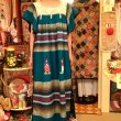 画像7: Guatemala embroidery green maxi onepiece