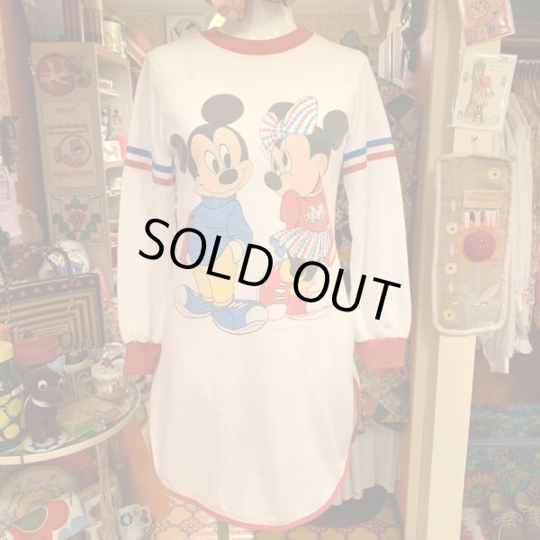 画像1: Kid's vintage Disney long sleeve tee