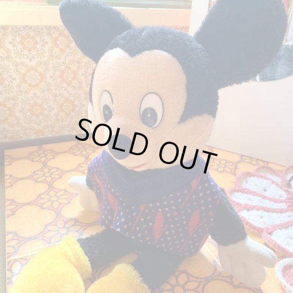 画像2: 80'S Mickey Mouse Plush doll