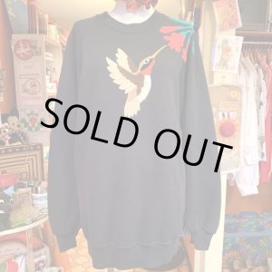 画像: Bird&Flower suedepatch sweat