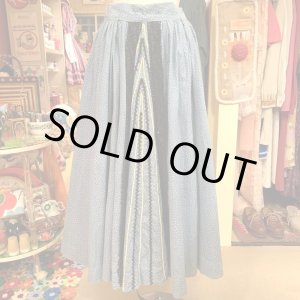画像: Flower pattern long skirt