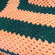 画像2: Flower motif knit blanket