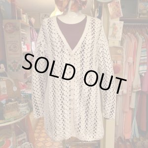 画像: Crochet cardigan