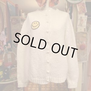 画像: Smile patch knit cardigan