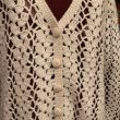 画像2: Crochet cardigan