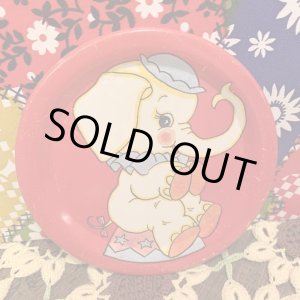 画像: Pop elephant tin plate B