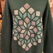 画像2: Flower patchwork sweat