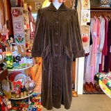 画像: （SALE）Brown velvet light coat