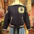 画像1: Lettered patch Sailor collar stadium jumper