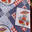 画像2: Hatgirl patchwork pattern cut cloth