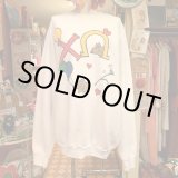 画像: Happy owl printed sweat