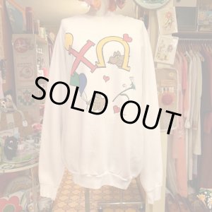 画像: Happy owl printed sweat