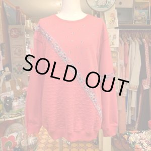 画像: Tyrolean ribbon decoration sweat