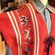 画像2: Vintage knit poncho vest