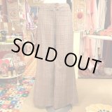 画像: Plaid woolcotton pants