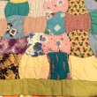 画像8: Vintage patchwork quilt(Flower・Plaid・cherry・etc)