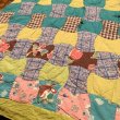 画像6: Vintage patchwork quilt(Flower・Plaid・cherry・etc)